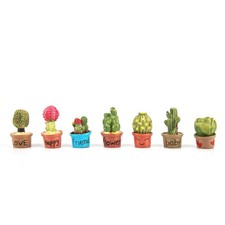 (7 Pcs)Tiny Cactus Miniature
