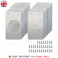 10x Hinge Repair Plate Cabinet