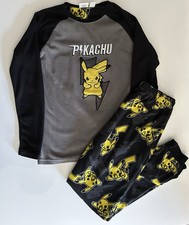 Primark Pokemon Fleece Boys Pyjamas Age 10-11 Years