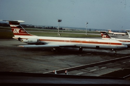 Interflug ilyushin 62 - interflug,, il-62