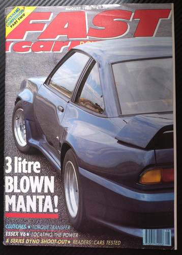 Fast car magazine - car, august
