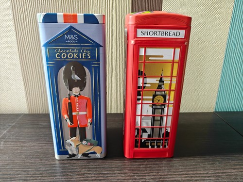 Shortbread biscuit tins - shortbread,