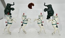 BRITAINS LEAD MAMMOTH CIRCUS SET 7 Pieces Superb Look Rare Items W Britains