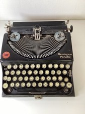 Antique Remington Portable Type Writer 1920s Prop  Restoration Project