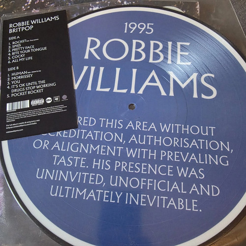 Robbie williams britpop - robbie,