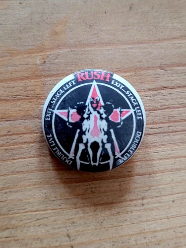 Rush 25mm pin badge - 25mm,