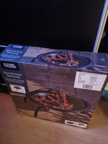 56cm fire bowl - bowl, folding