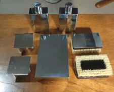 Travel Metal Toiletry Set With D. F. B On It 