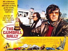 MOVIE MOVIE GUMBALL RALLY BUSY COMEDY THRILLER ART PRINT POSTER BB7496
