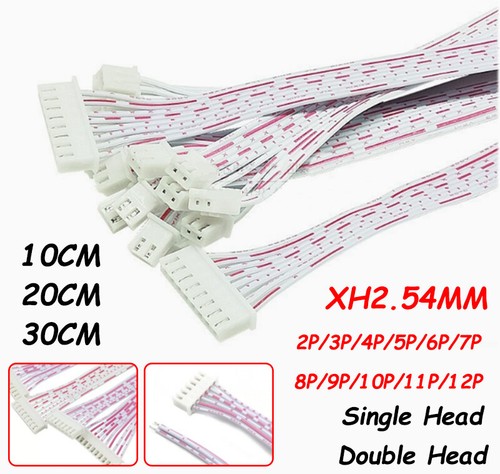 Xh2 54mm red and white - white, ribbon