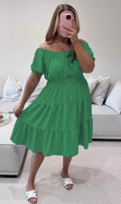 Ladies Elastic Bardot Off