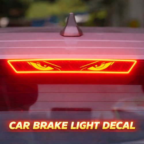 Devils eye brake light - devils, sticker