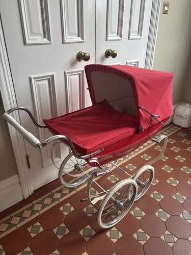 Silver cross dolls pram - silver,