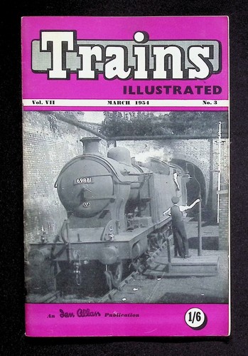 Trains illustrated magazine - trains,