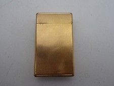 Vintage ST Dupont Gold Plated Lighter 6057CN