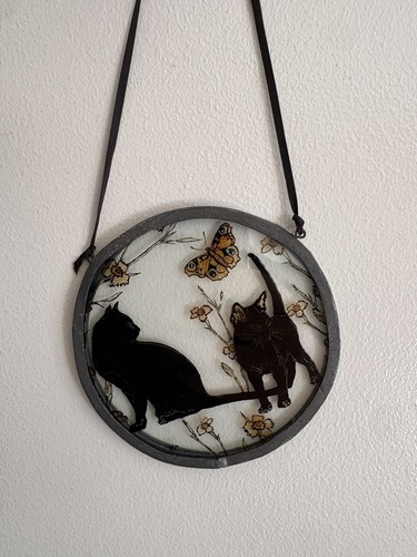 Vintage window wall hanging - vintage,