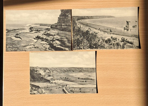Vintage postcards filey - postcards,
