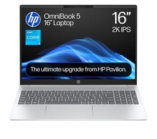 HP OmniBook 5 16" Laptop - Intel Core i3, 512 GB SSD, Silver - REFURB-B