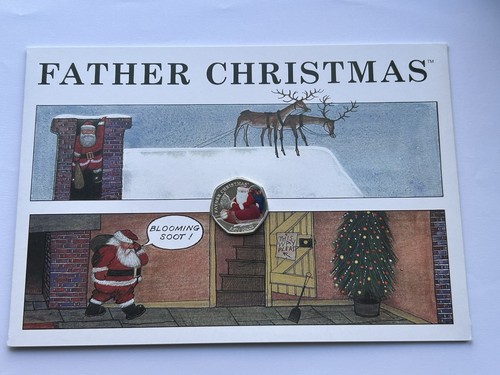 2020 father christmas coloured - 2020,
