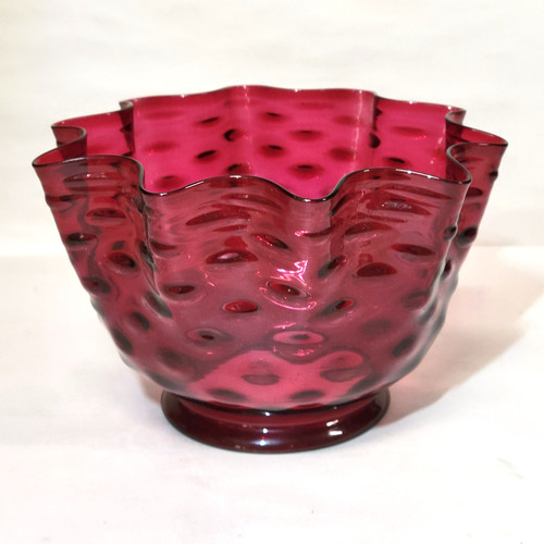 Red ruby cranberry glass - ruby,