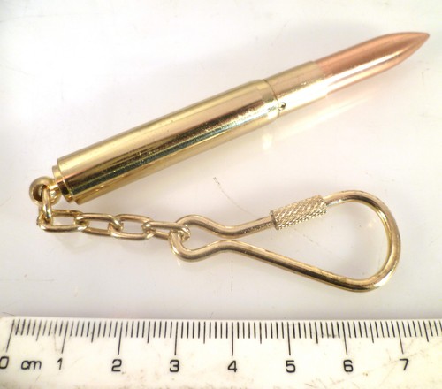 Vintage bullet keyring - vintage,
