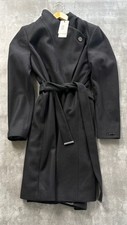 Ted Baker Rose Black Wrap Coat