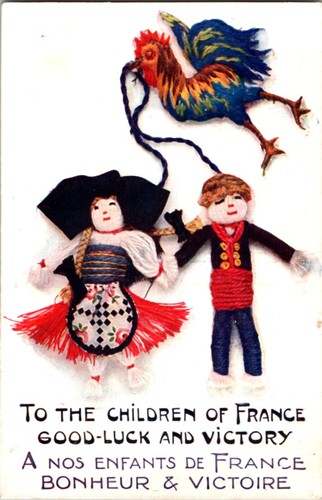 C1915 foreign cloth dolls - dolls, on