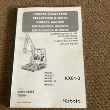 Kubota KX61-3 Digger Parts