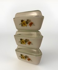 Set of 3 Vintage Pyrex Autumn