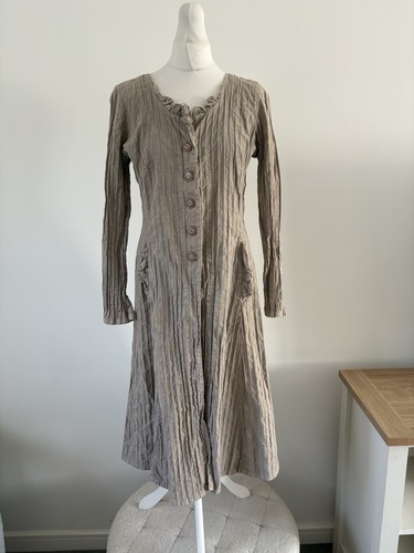 Out xile beige long midi - of,