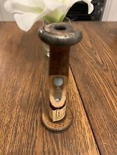 VINTAGE WOODEN BOBBIN REEL EGG
