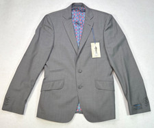 NEW Ted Baker Endurance Mens Grey Suit Jacket Size 38R READ
