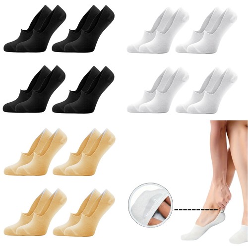Ladies invisible socks - 4, pk