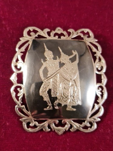 Vintage niello siam sterling - vintage,