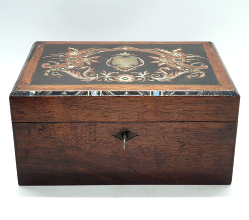 Antique rosewood mother - rosewood, of