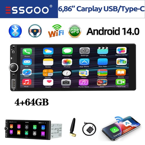 Single 1din android 14 - single,