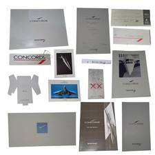 Original Vintage British Airways Concorde Presentation Memorabilia Bundle