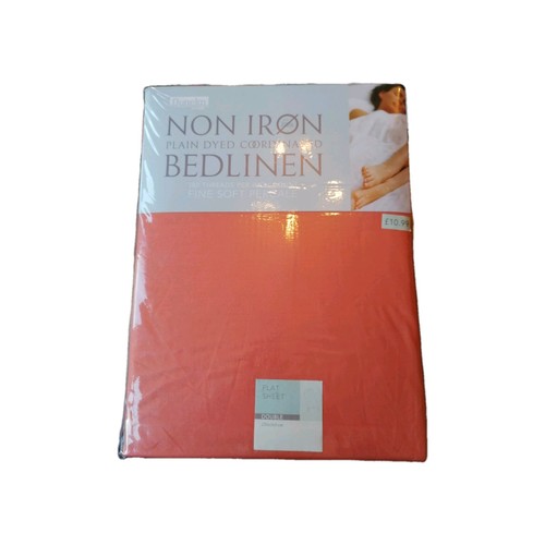 Dunelm non iron plain dyed - iron,