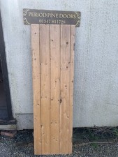 UC99 ( 18 1/2 X 61 1/2) Old  Reclaimed Period Pine Cupboard Door