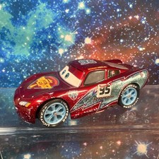 Disney Pixar Movie Cars Diecast Lightning McQueen Ice Snow Racer