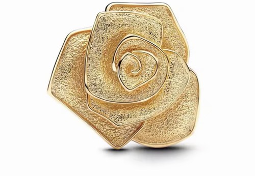 Chunky gold tone - gold, heart