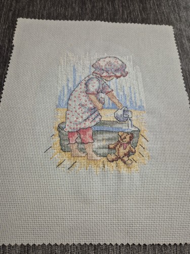 Completed cross stitch - completed,