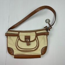 Etienne Aigner Bag Beige Brown Handbag Small Top Handle