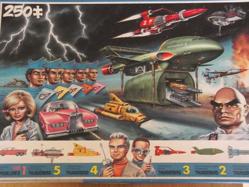 Thunderbirds 250 piece jigsaw - thunderbirds,
