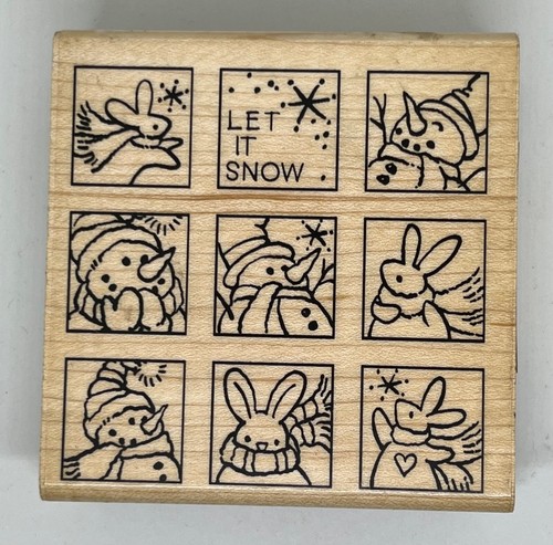 Snowman snowbunny - snowman, &