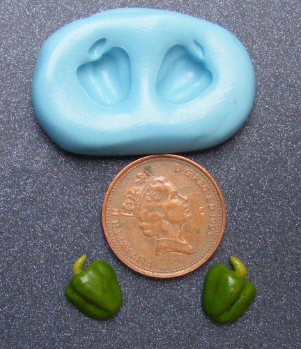 Dolls house bell - pepper, mould