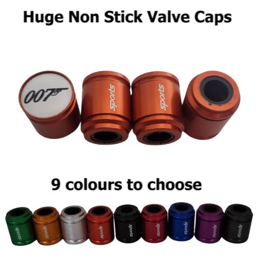 Bond 007 valve dust caps - bond,