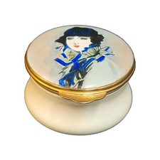 Toye Kenning & Spencer Enamel Box Art Deco Lady Ltd Ed 624/1000 for Schweppes