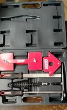 Power Craft magnetic welding clamp set-carry case, clamps, square, 2 files, pick