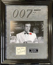 Sean Connery Hand Signed